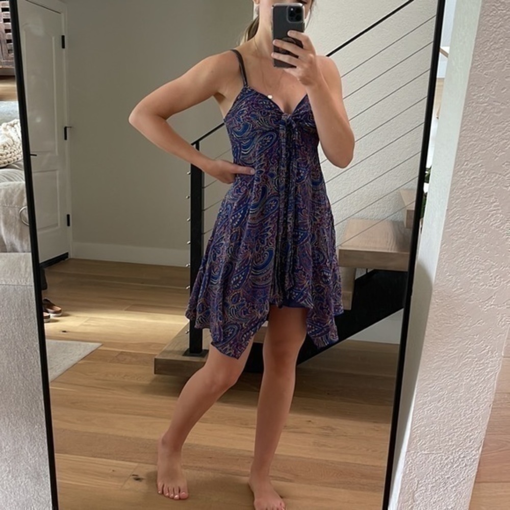 100% silk | gorgeous guess jeans dress - Picture 7 of 9